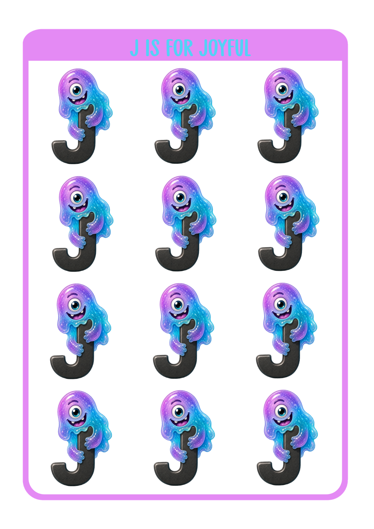 J is for Joyful