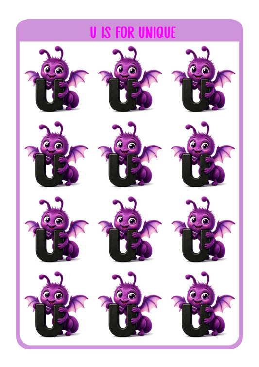 U is for Unique