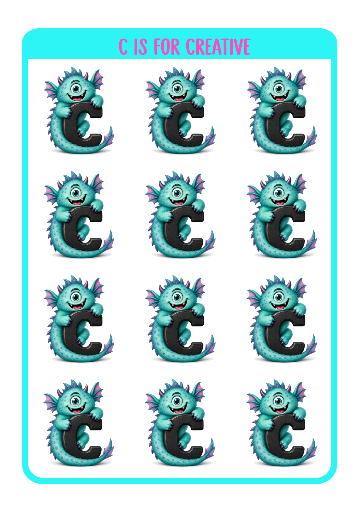 C is for Creative