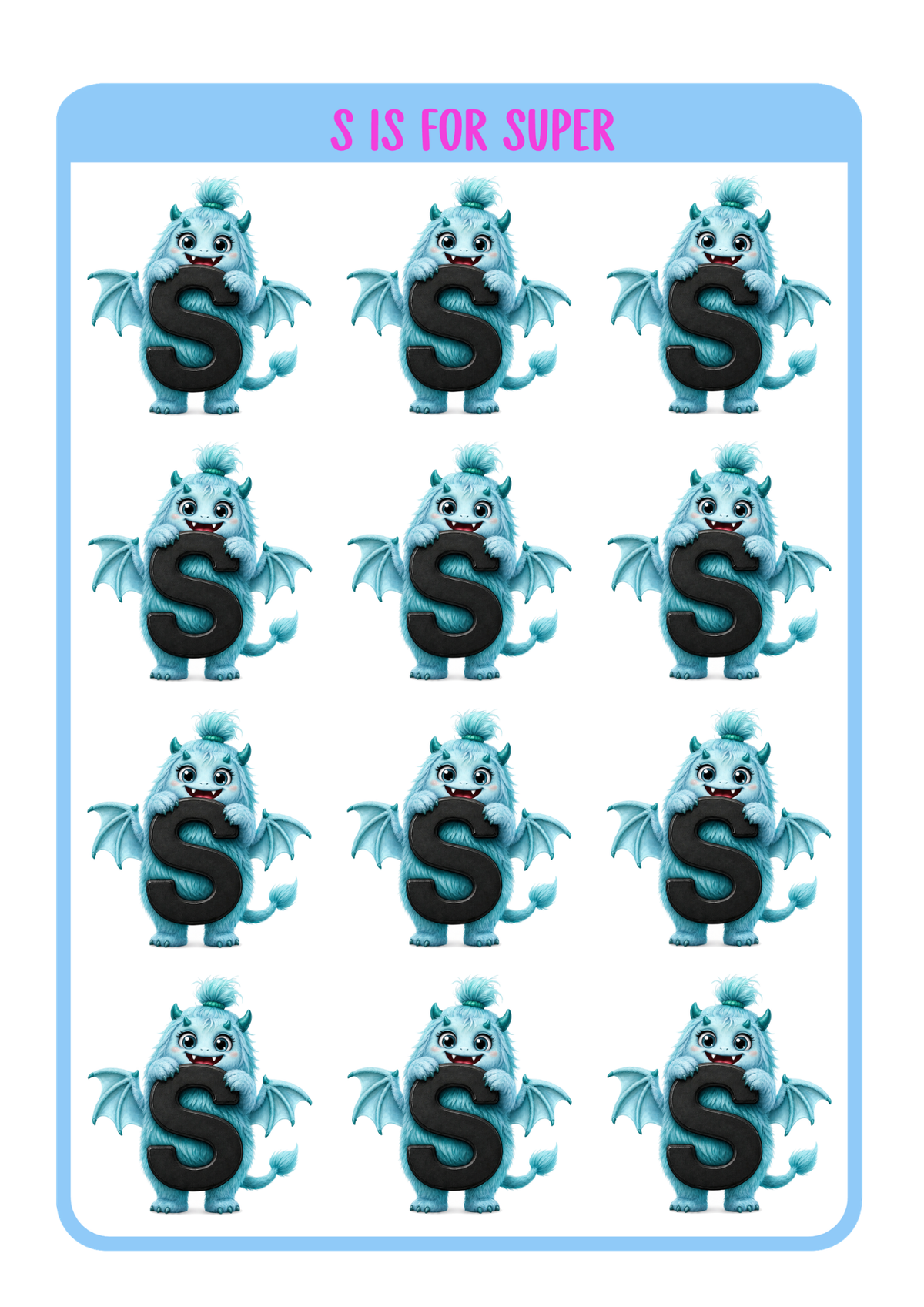 S is for Super